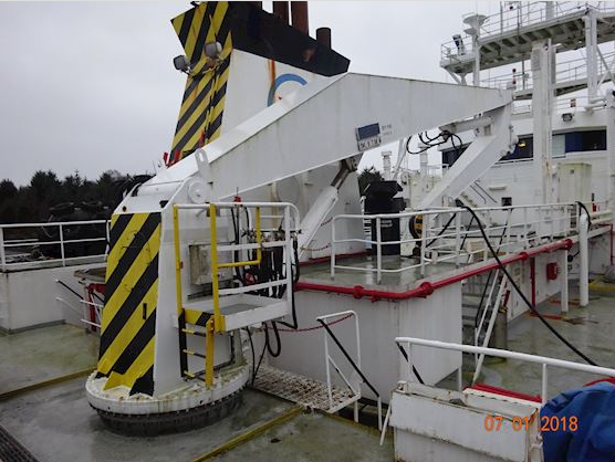 6 ton @ 16 m Hydralift Marine crane FOR SALE