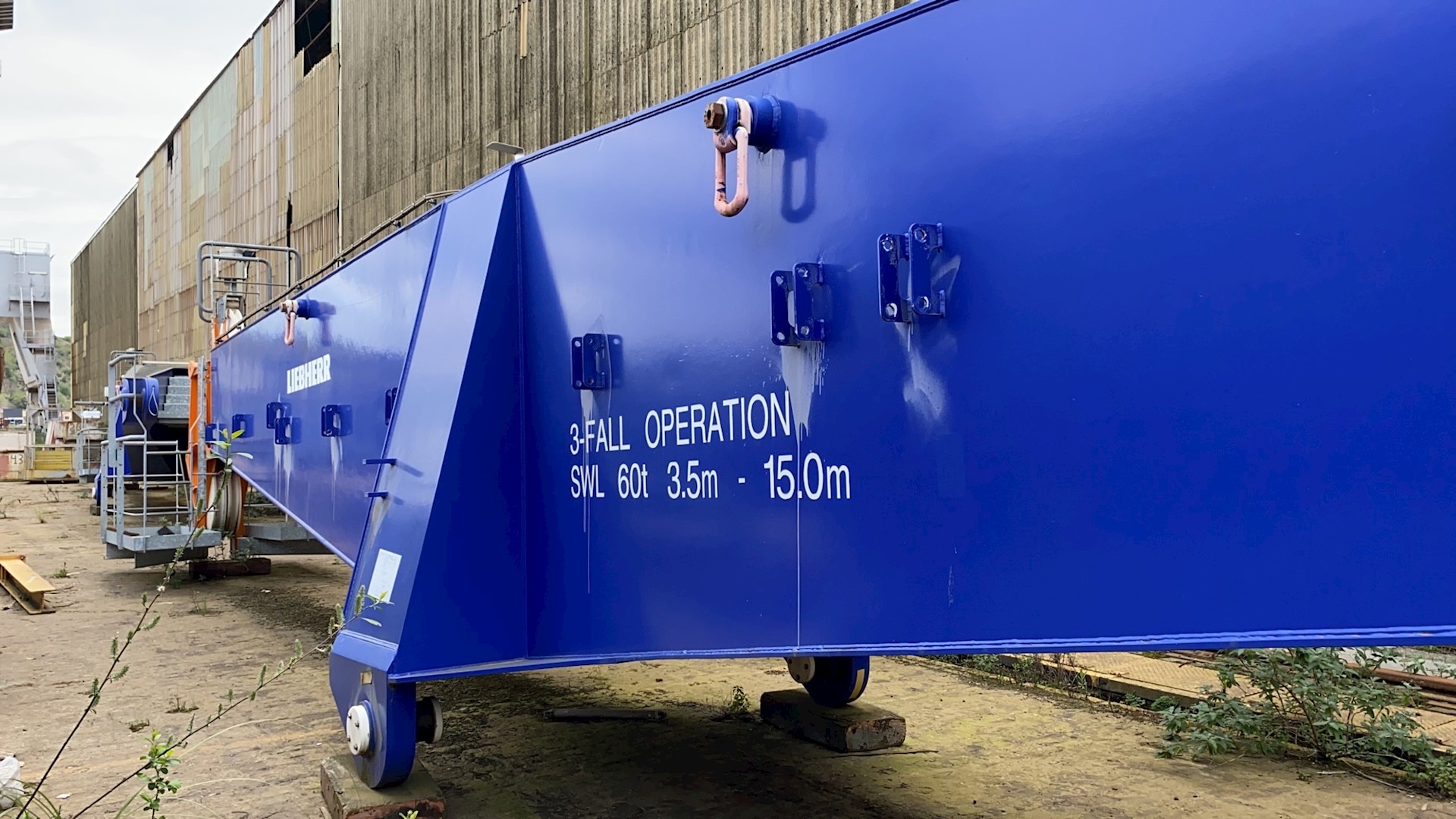 60 TON LIEBHERR SHIP CRANE FOR SALE –