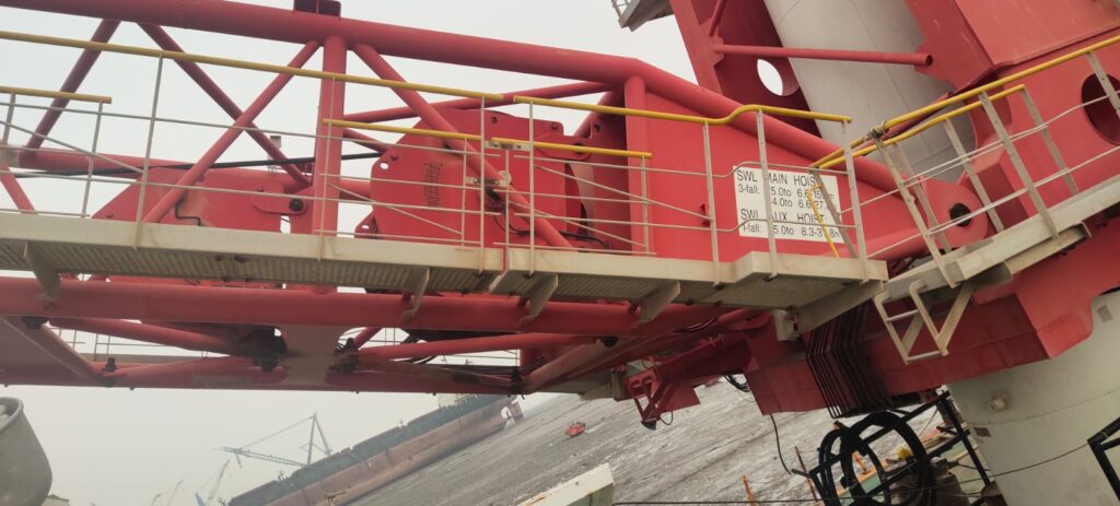 75 TON MODEL MTC1900 LIEBHERR OFFSHORE CRANE FOR SALE